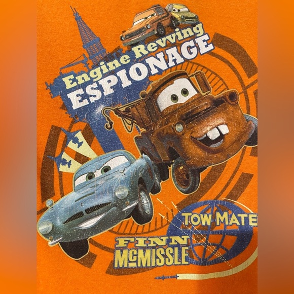 2011 Cars 2 Disney movie shirt size 3t - Picture 2 of 6